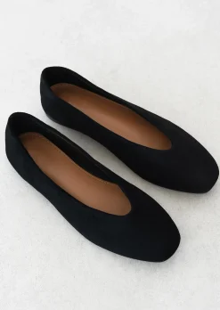 Sandales Plates^Outfitbook Ballerines noir