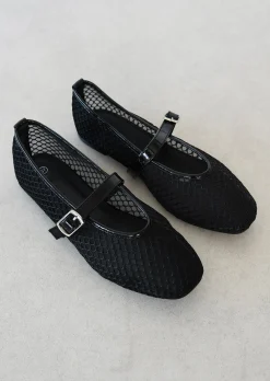 Sandales Plates^Outfitbook Ballerines plates en tulle