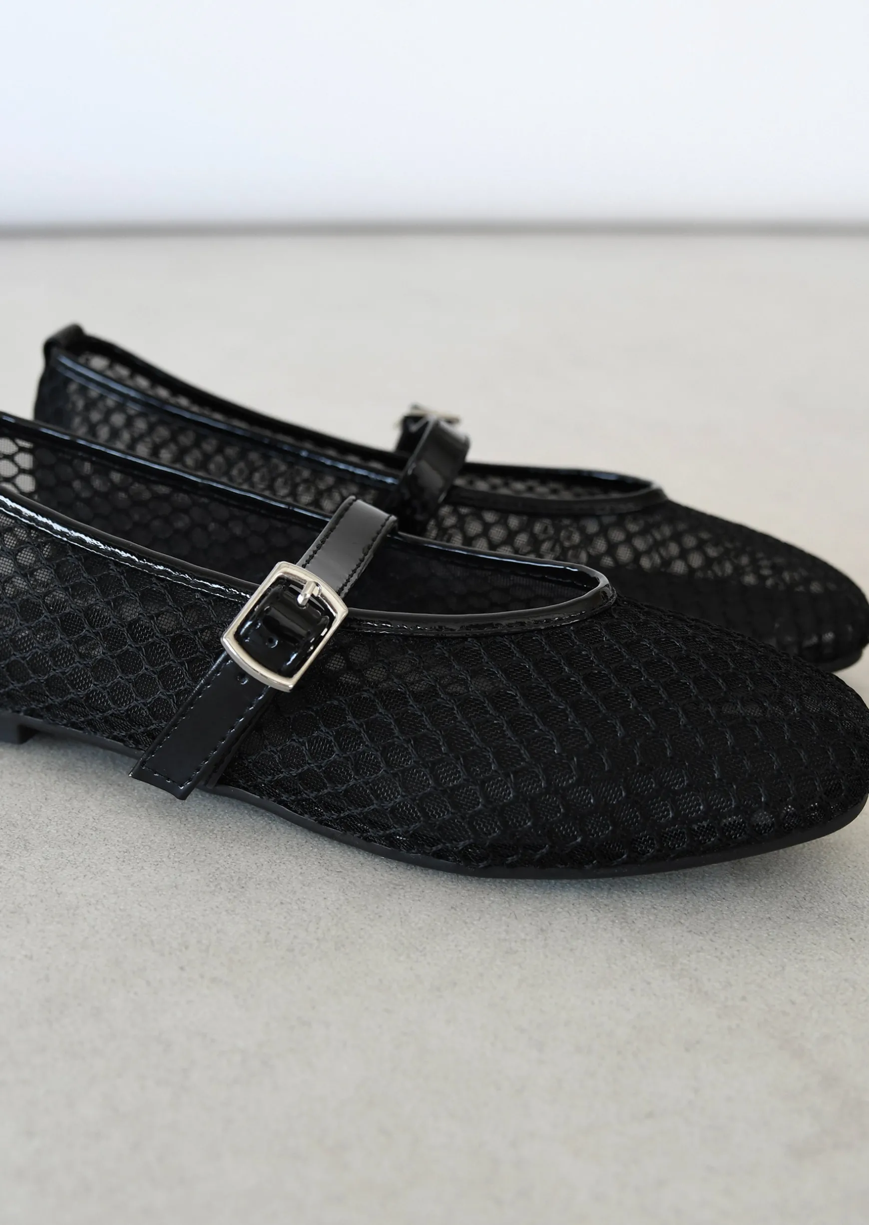 Sandales Plates^Outfitbook Ballerines plates en tulle