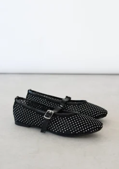 Sandales Plates^Outfitbook Ballerines plates en tulle avec stass