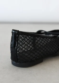 Sandales Plates^Outfitbook Ballerines plates en tulle