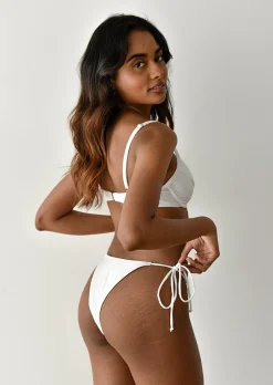 Maillots De Bain^Outfitbook Bas bikini côtelé Blanc