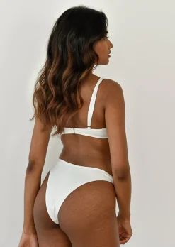 Maillots De Bain^Outfitbook Bas bikini côtelé Blanc