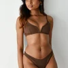 Maillots De Bain^Outfitbook Bas bikini côtelé Marron