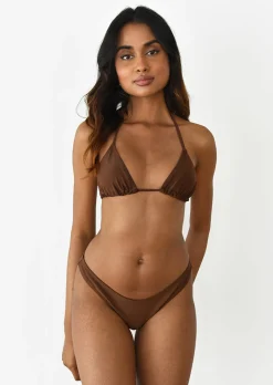 Maillots De Bain^Outfitbook Bas bikini triangle Marron