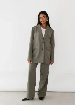 Vestes L Manteaux | Blazers^Outfitbook Blazer droit TAUPE
