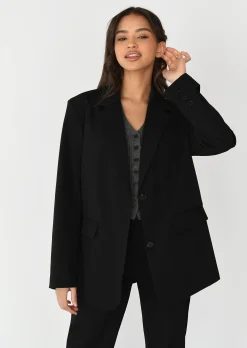 Vestes L Manteaux | Blazers^Outfitbook Blazer droit oversize NOIR