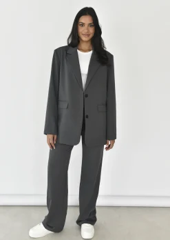Vestes L Manteaux | Blazers^Outfitbook Blazer droit oversize GRIS