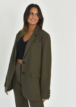 Vestes L Manteaux | Blazers^Outfitbook Blazer oversize KAKI