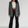 Blazers | Vestes L Manteaux^Outfitbook Blazer oversize gris