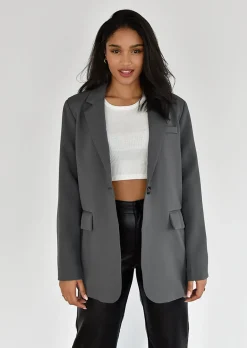 Blazers | Vestes L Manteaux^Outfitbook Blazer oversize gris