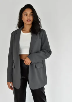 Blazers | Vestes L Manteaux^Outfitbook Blazer oversize gris