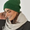Echarpes, Gants Et Bonnets^Outfitbook Bonnet en laine vert