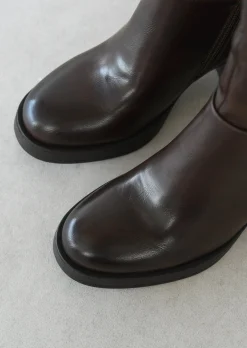 Bottes^Outfitbook Bottes hautes à talons MARRON