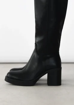 Bottes^Outfitbook Bottes hautes à talons NOIR