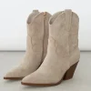 Bottes^Outfitbook Bottines style Santiags BEIGE