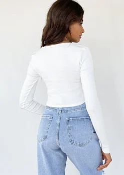 Pulls L Cardigans^Outfitbook Cardigan court boutonné BLANC