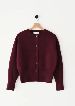 Pulls L Cardigans^Outfitbook Cardigan maille boutons BORDEAUX