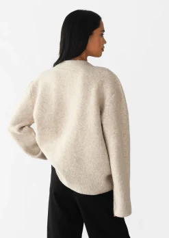 Pulls L Cardigans^Outfitbook Cardigan maille poches BEIGE