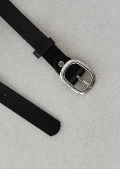 Ceintures^Outfitbook Ceinture boucle ovale NOIR