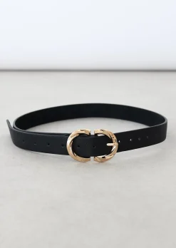Ceintures | Hauts^Outfitbook Ceinture boucle torsadée NOIR