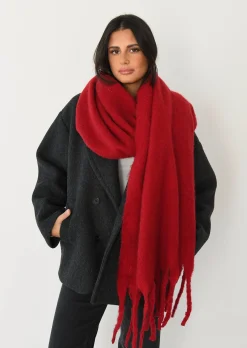 Echarpes, Gants Et Bonnets^Outfitbook Écharpe douce à franges laine