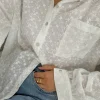 Chemises L Blouses | Hauts^Outfitbook Chemise brodée BLANC