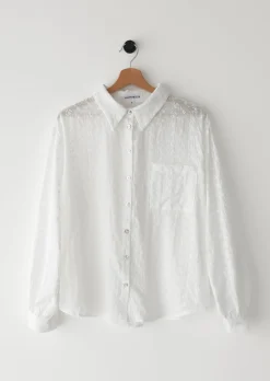 Chemises L Blouses | Hauts^Outfitbook Chemise brodée BLANC
