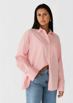Chemises L Blouses | Hauts^Outfitbook Chemise en coton ROSE