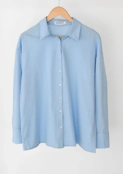 Hauts | Chemises L Blouses^Outfitbook Chemise en coton BLEU