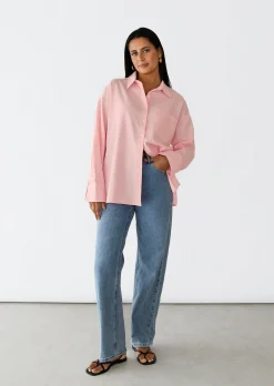 Chemises L Blouses | Hauts^Outfitbook Chemise en coton ROSE