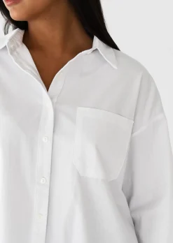 Chemises L Blouses | Hauts^Outfitbook Chemise en coton BLANC