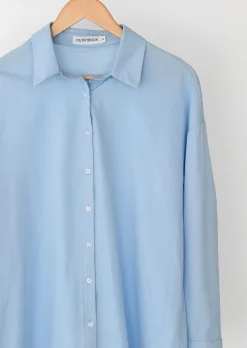 Hauts | Chemises L Blouses^Outfitbook Chemise en coton BLEU