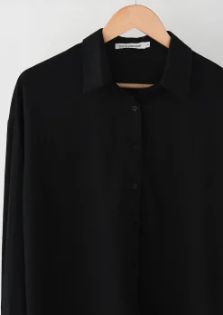 Chemises L Blouses | Hauts^Outfitbook Chemise en coton NOIR