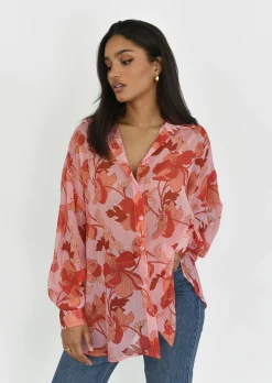 Chemises L Blouses | Hauts^Outfitbook Chemise imprimé Floral