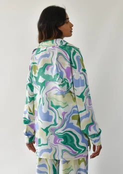 Chemises L Blouses | Hauts^Outfitbook Chemise imprimée SWIRL
