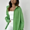 Chemises L Blouses | Hauts^Outfitbook Chemise oversize VERT