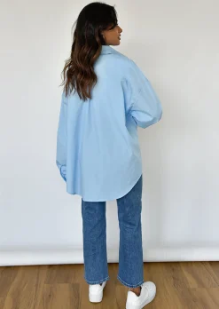 Chemises L Blouses | Hauts^Outfitbook Chemise oversize BLEU