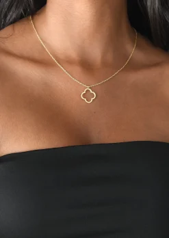 Bijoux^Outfitbook Collier trèfle