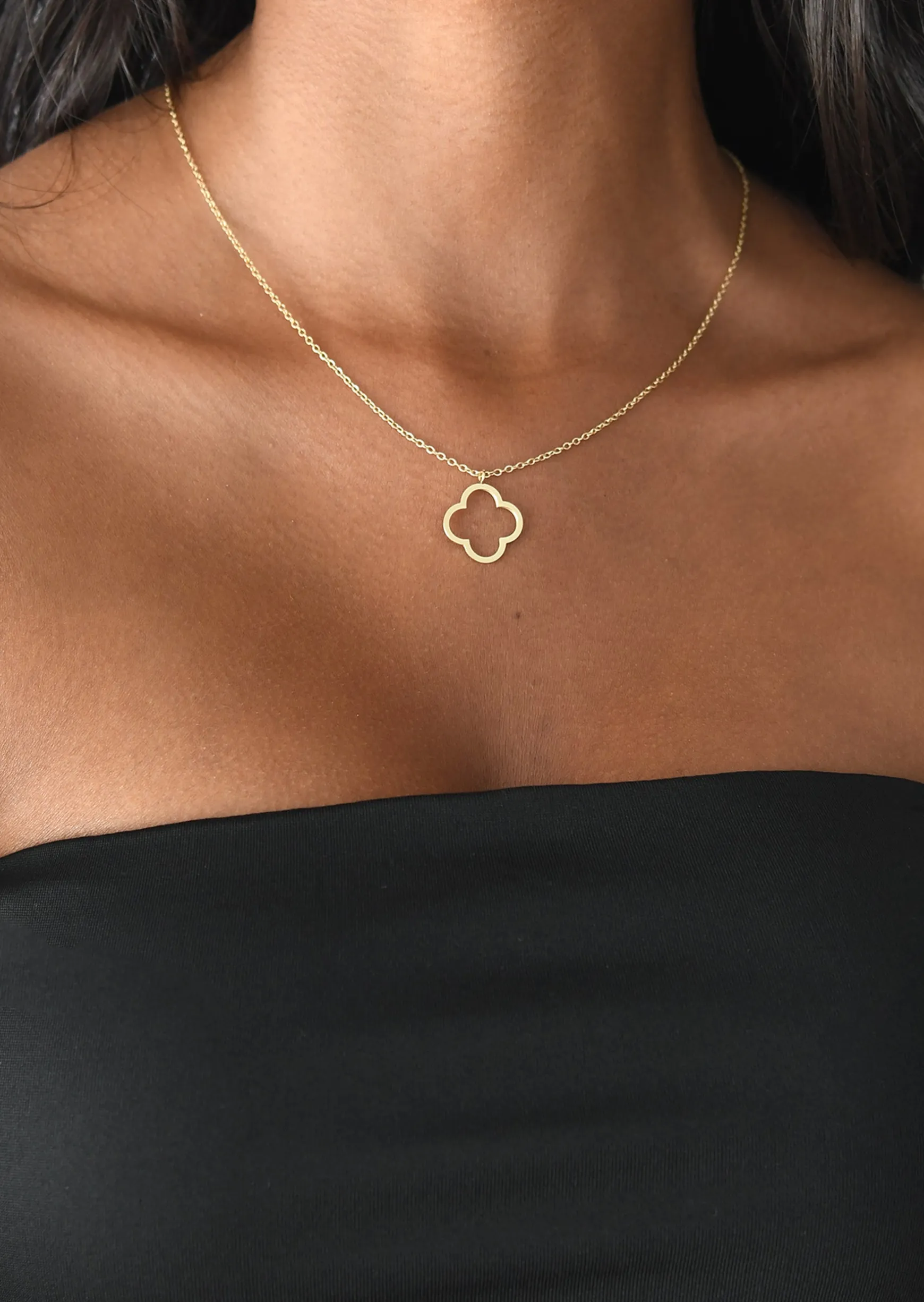 Bijoux^Outfitbook Collier trèfle