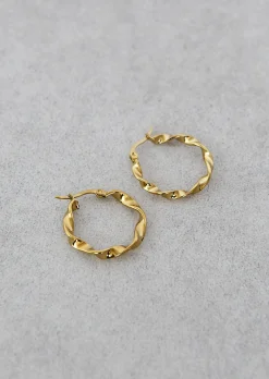 Bijoux^Outfitbook Créoles torsadées