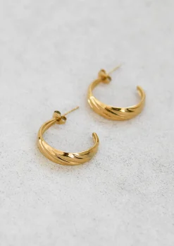 Bijoux^Outfitbook Créoles torsadées torsadees