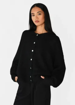 Pulls L Cardigans^Outfitbook Gilet boutonné NOIR