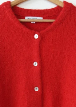 Pulls L Cardigans^Outfitbook Gilet boutonné ROUGE