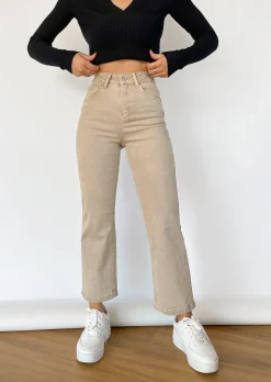 Jeans^Outfitbook Jean dad beige
