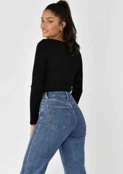Jeans^Outfitbook Jean flare BLEU
