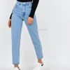 Jeans^Outfitbook Jean fit bleu clair mom