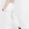 Pantalons^Outfitbook Jogging coupe décontractée BLANC