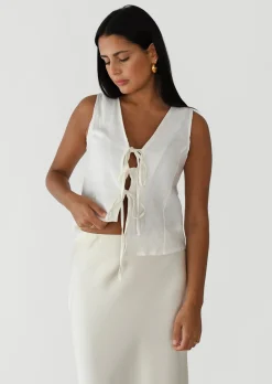 Jupes^Outfitbook Jupe longue en satin IVOIRE