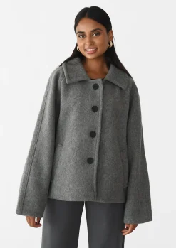 Vestes L Manteaux^Outfitbook Manteau GRIS